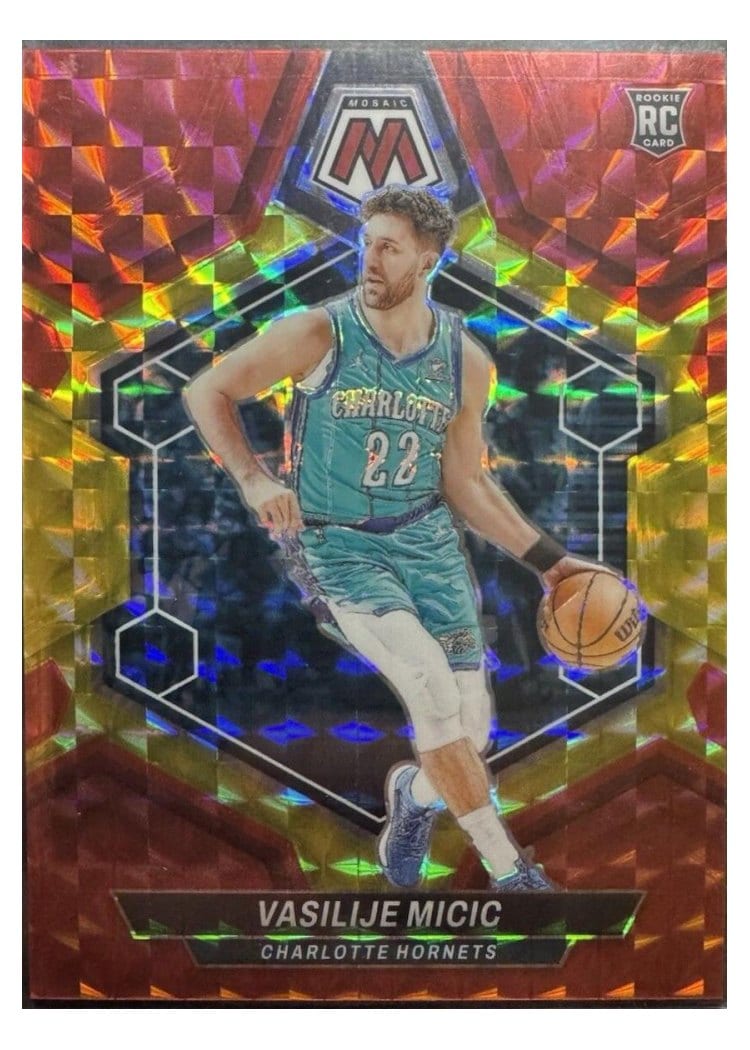2023-24 Panini Mosaic Base Set Vasilije Micic #215 card