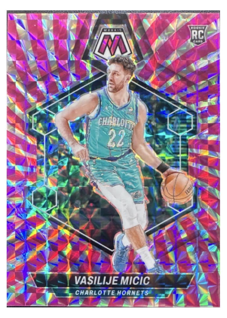 2023-24 Panini Mosaic Base Set Vasilije Micic #215 card