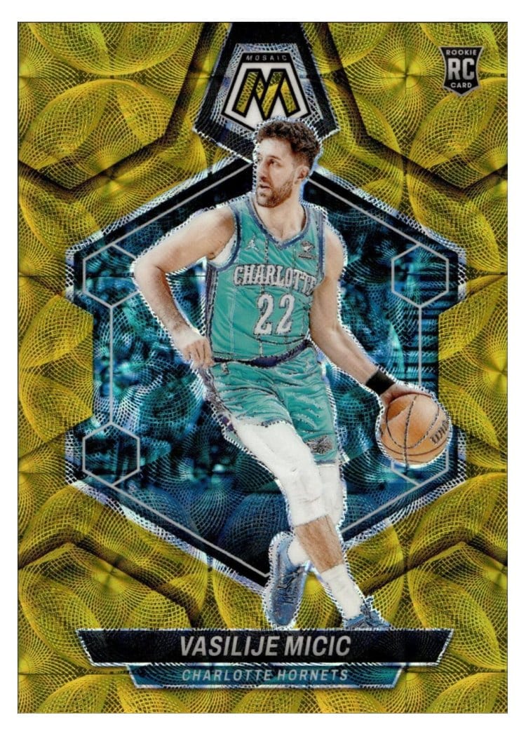 2023-24 Panini Mosaic Base Set Vasilije Micic #215 card