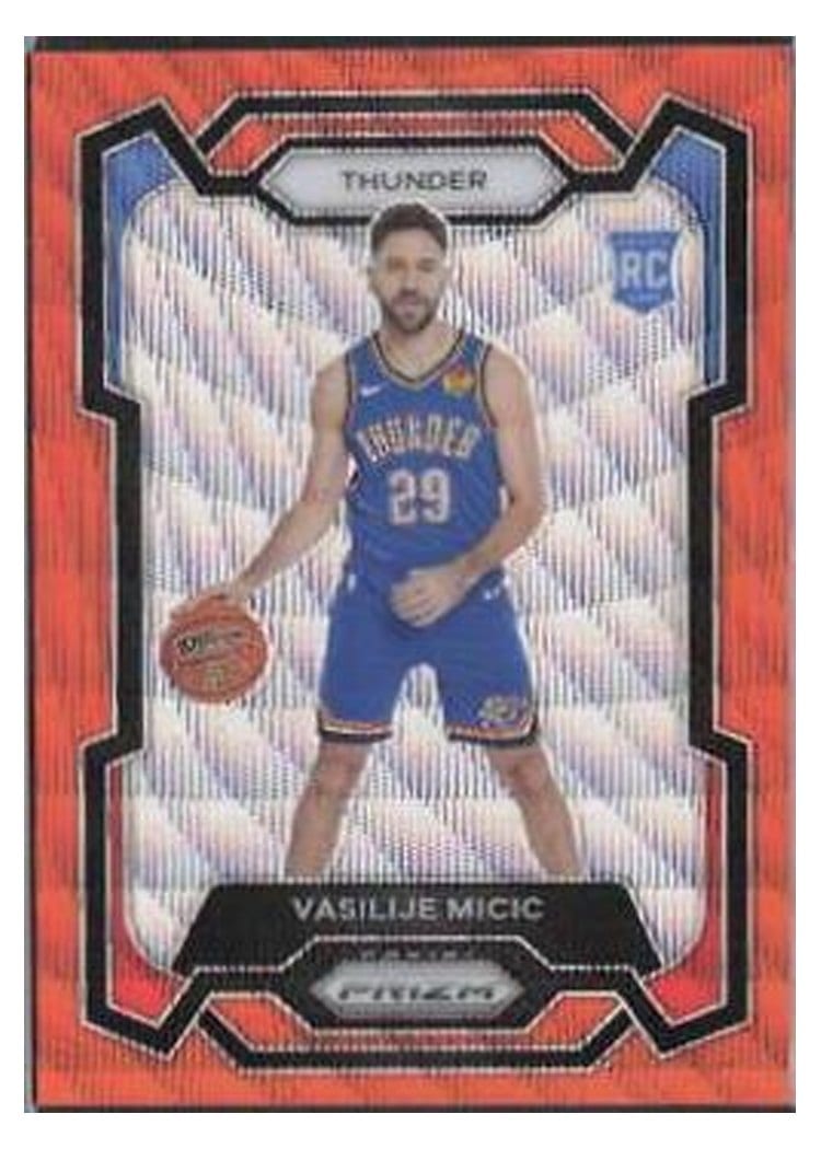 2023-24 Panini Prizm Base Set Vasilije Micic #297 card