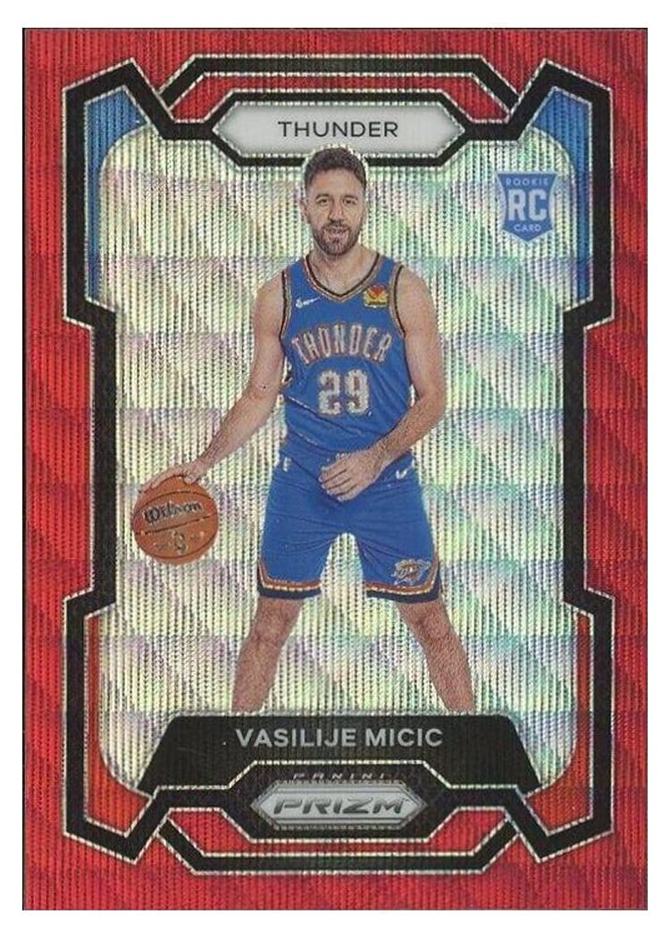 2023-24 Panini Prizm Base Set Vasilije Micic #297 card