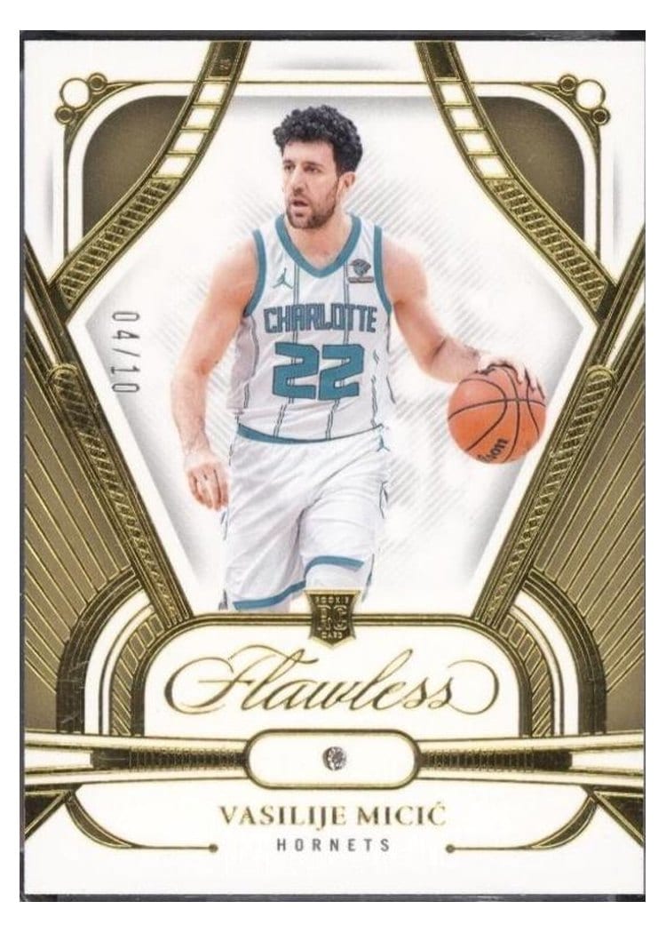 2023 Panini Flawless Vasilije Micic #88 card