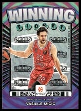 2025-26 Panini Contenders EuroLeague Winning Ticket Vasilije Micic #17