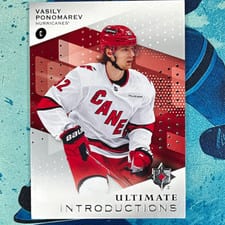 2024-25 Upper Deck Ultimate Collection Ultimate Introductions Vasily Ponomarev #UI-VP card