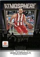 2025-26 Panini Contenders EuroLeague Atmosphere Vassilis Spanoulis #16