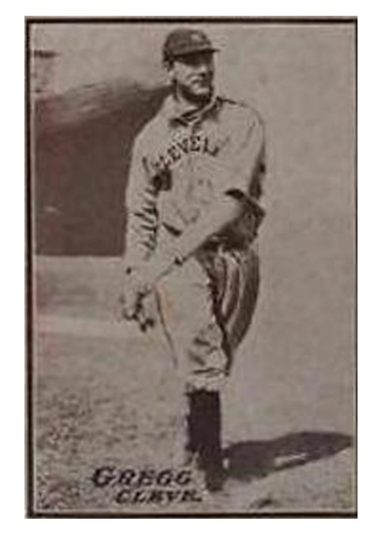 1913 National Game Vean Gregg card