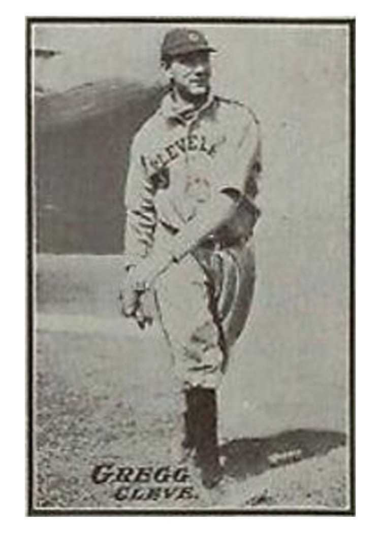 1913 Tom Barker Game Vean Gregg card