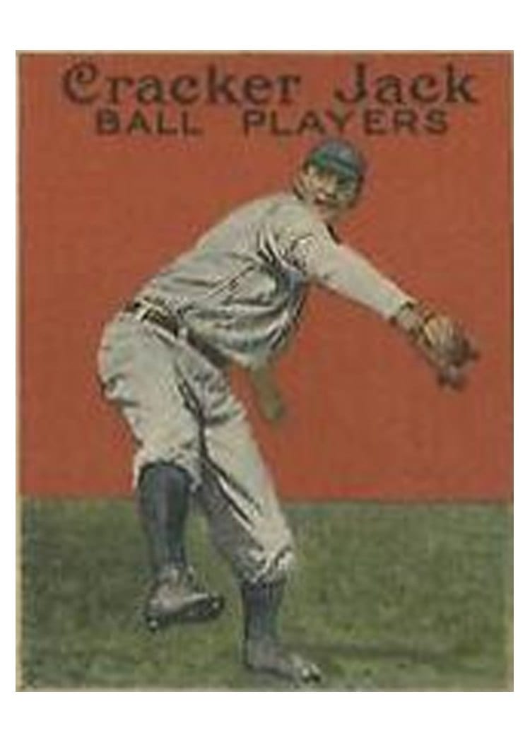 1915 Cracker Jack Vean Gregg #29 card