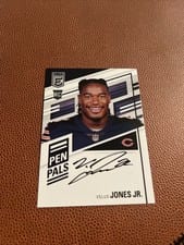 2022 Donruss Elite Pen Pals Velus Jones Jr. #PP-VJ card