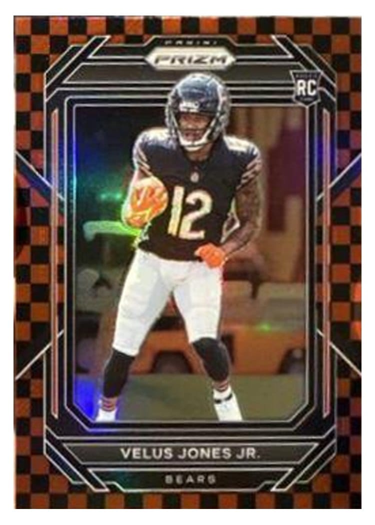 2022 Panini Prizm Base Set Velus Jones Jr. #332 card