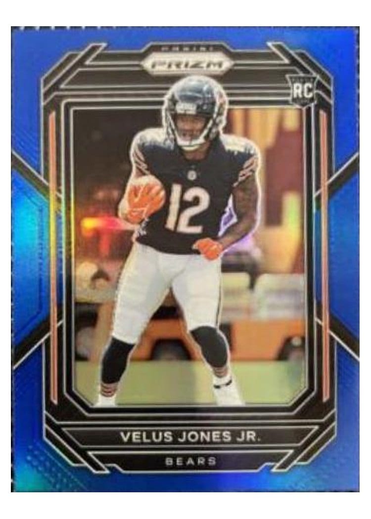 2022 Panini Prizm Base Set Velus Jones Jr. #332 card