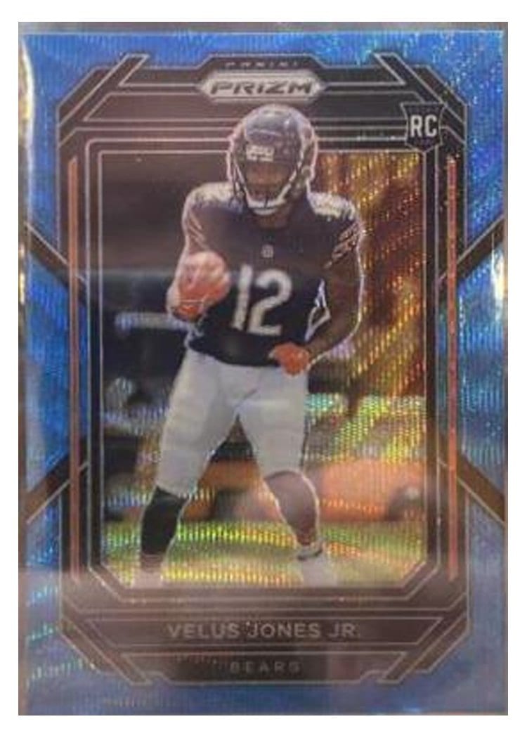 2022 Panini Prizm Base Set Velus Jones Jr. #332 card
