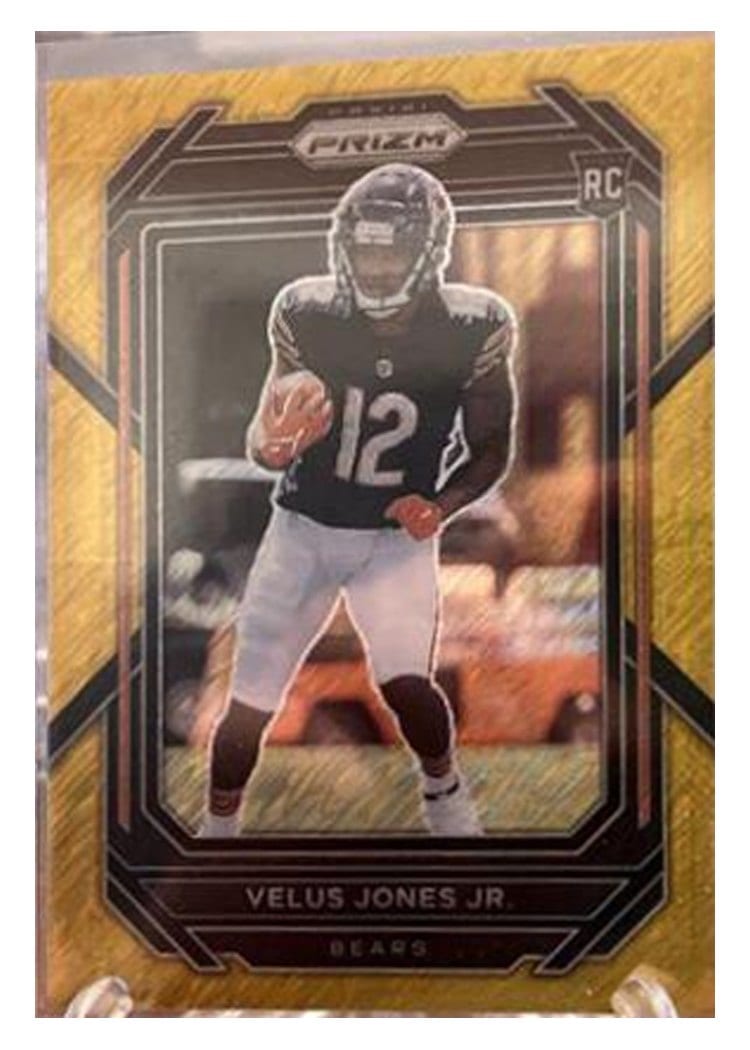 2022 Panini Prizm Base Set Velus Jones Jr. #332 card