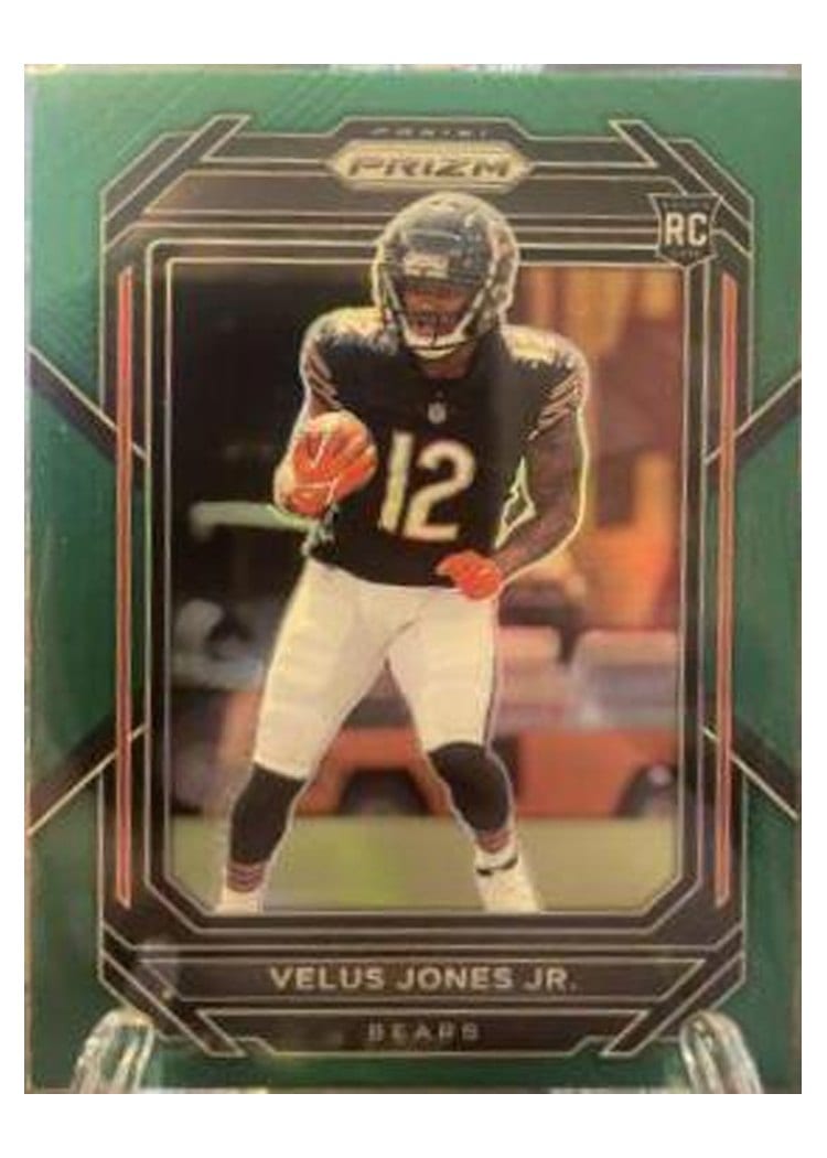 2022 Panini Prizm Base Set Velus Jones Jr. #332 card