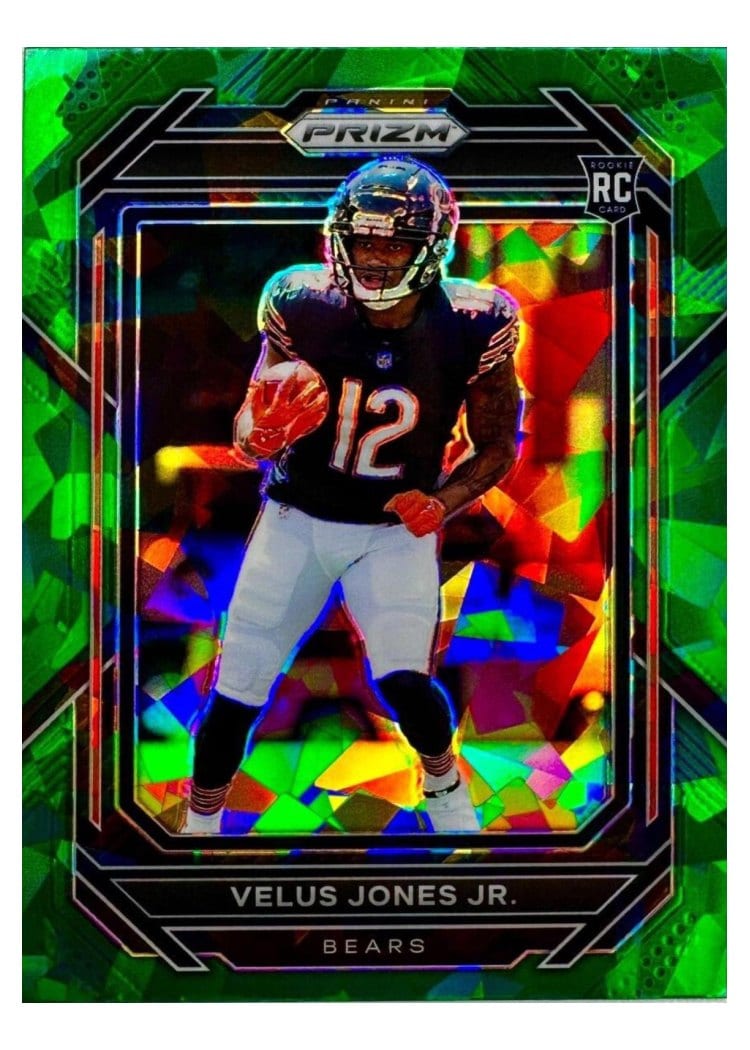 2022 Panini Prizm Base Set Velus Jones Jr. #332 card