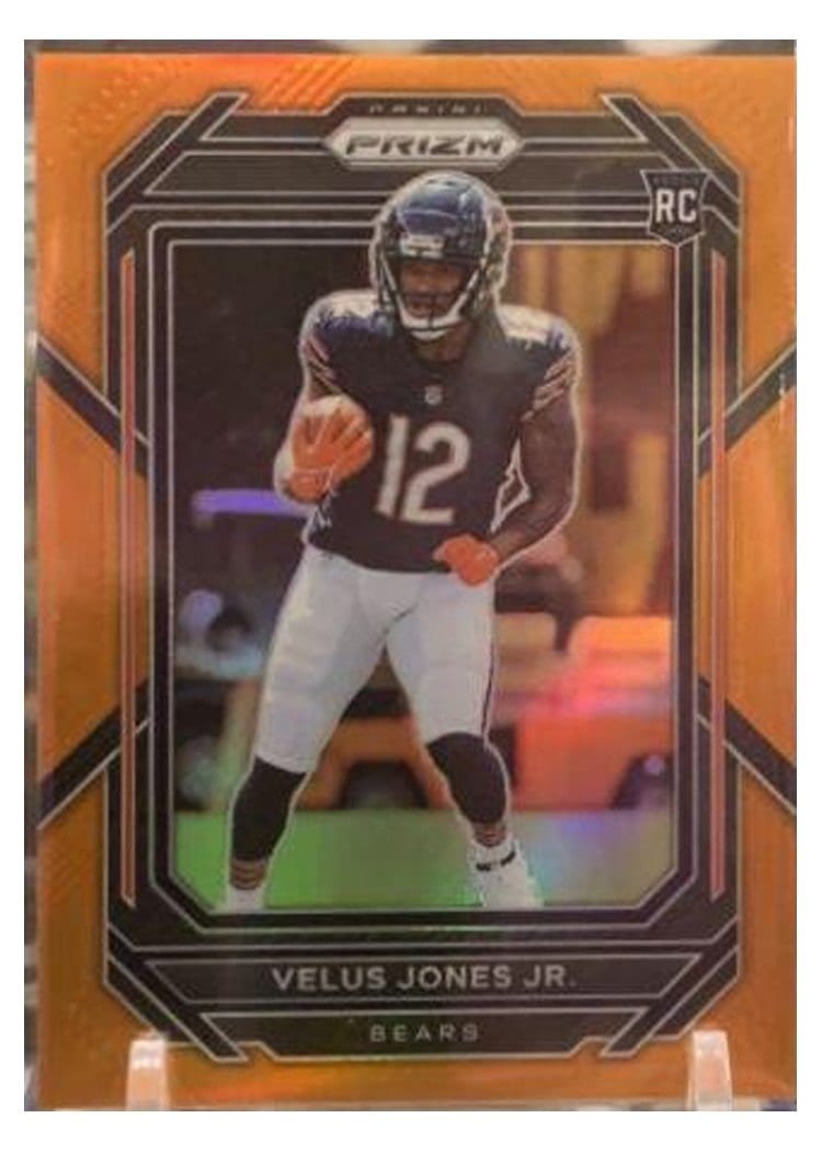 2022 Panini Prizm Base Set Velus Jones Jr. #332 card