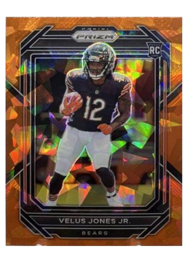 2022 Panini Prizm Base Set Velus Jones Jr. #332 card