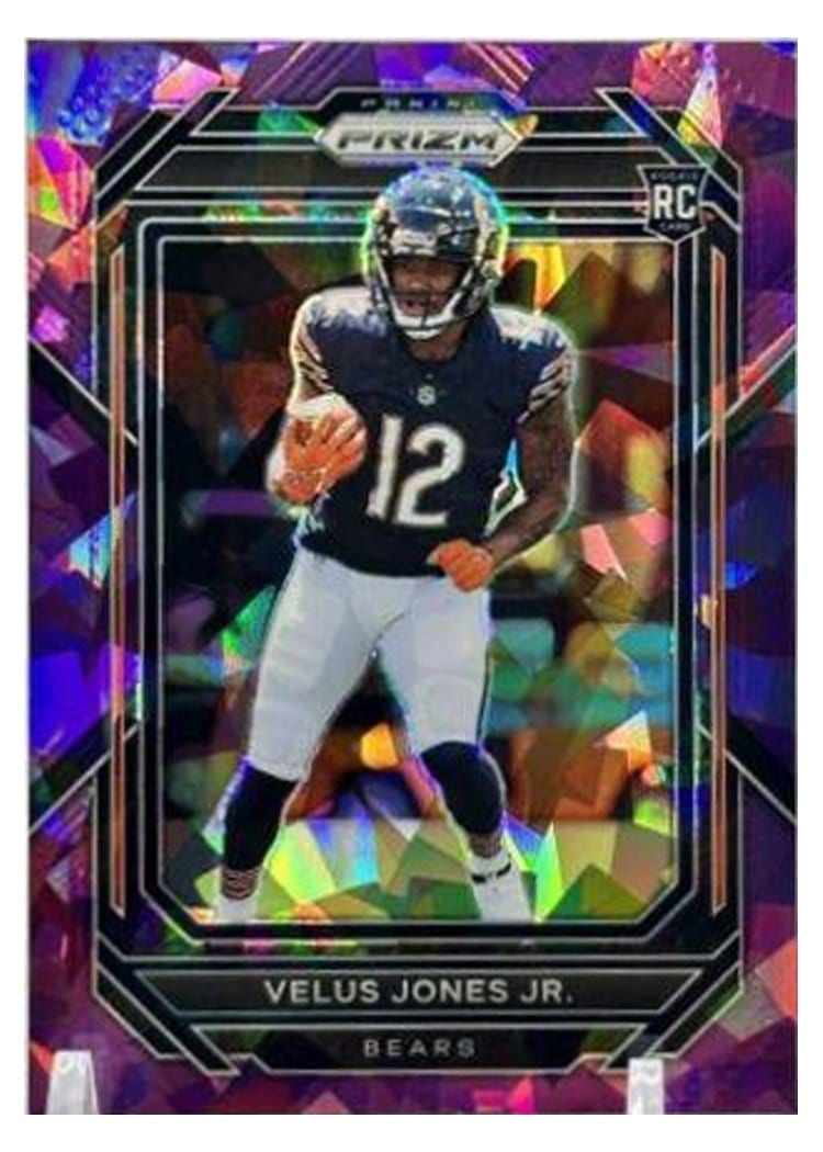 2022 Panini Prizm Base Set Velus Jones Jr. #332 card