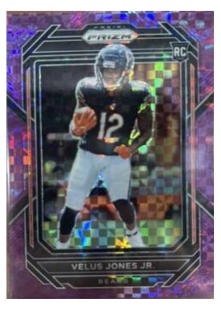 2022 Panini Prizm Base Set Velus Jones Jr. #332 card