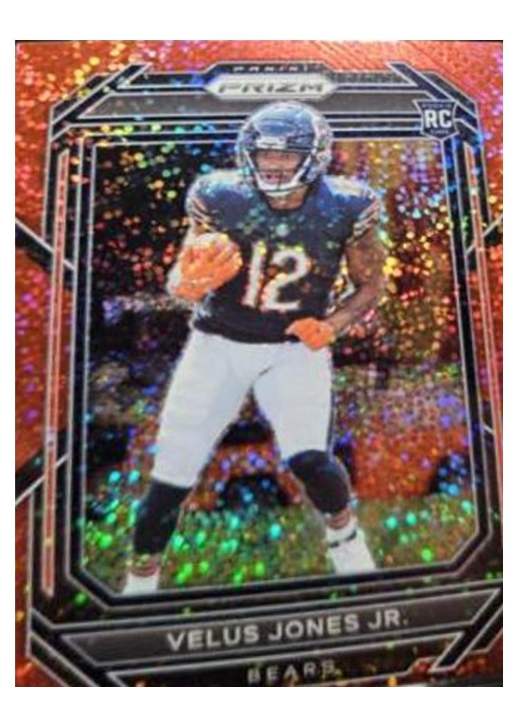 2022 Panini Prizm Base Set Velus Jones Jr. #332 card