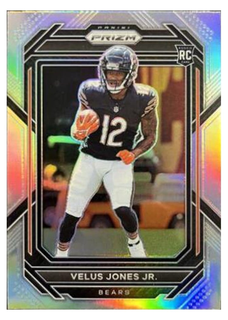 2022 Panini Prizm Base Set Velus Jones Jr. #332 card