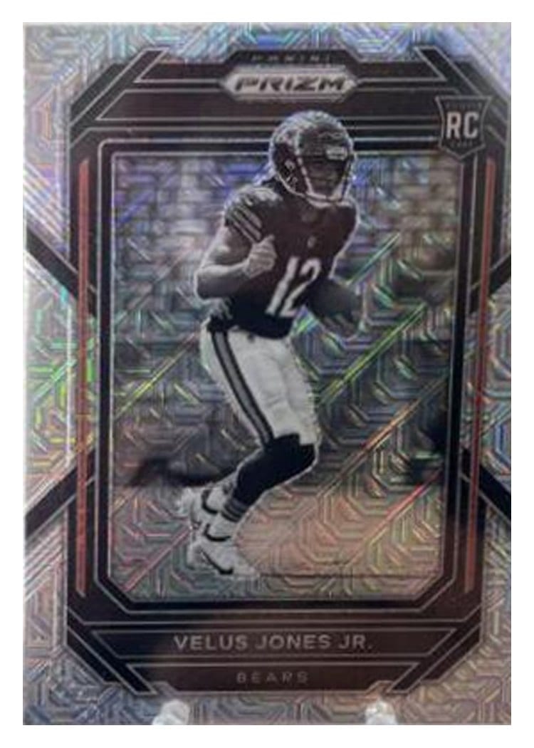 2022 Panini Prizm Base Set Velus Jones Jr. #332 card