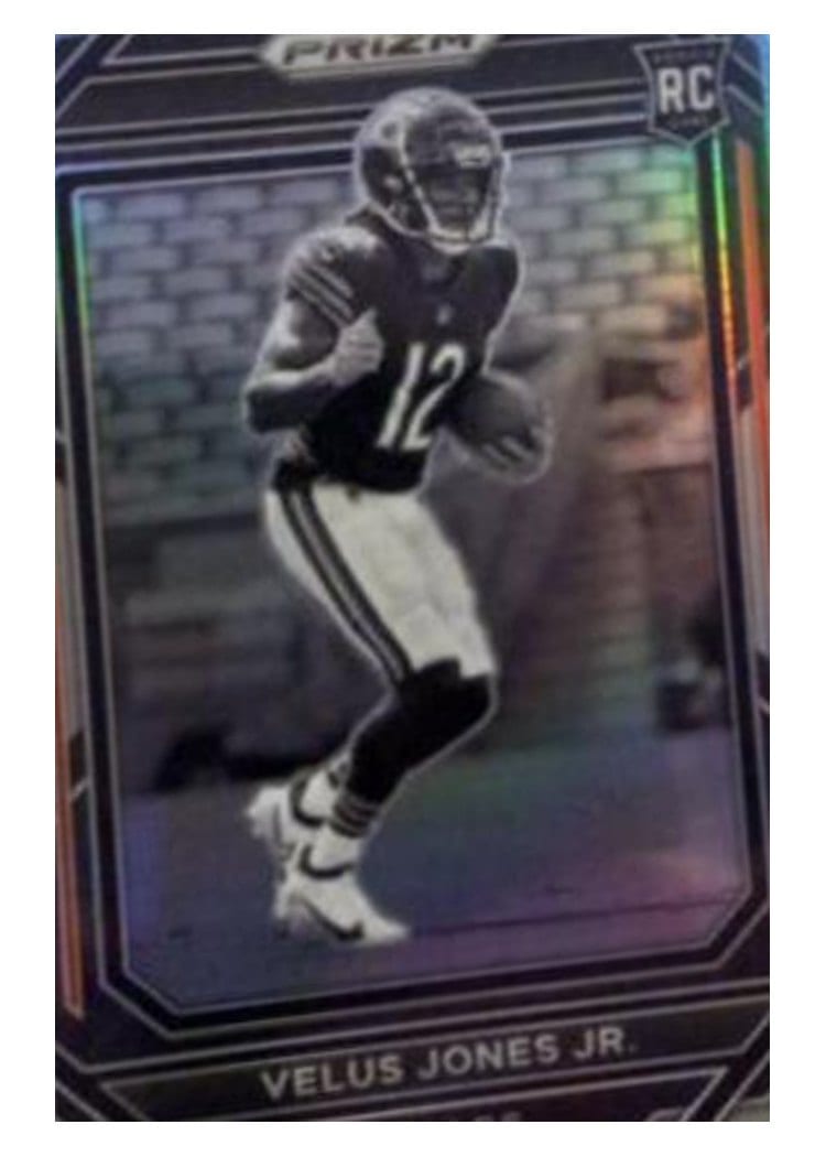 2022 Panini Prizm Base Set Velus Jones Jr. #332 card