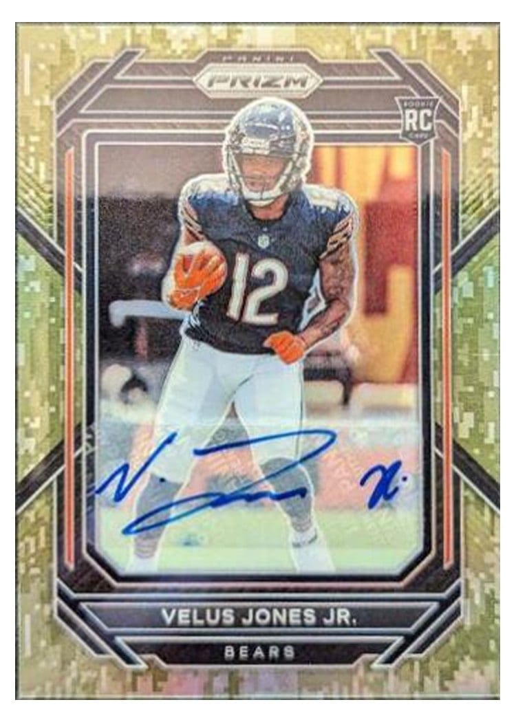 2022 Panini Prizm Base Set Velus Jones Jr. #332 card