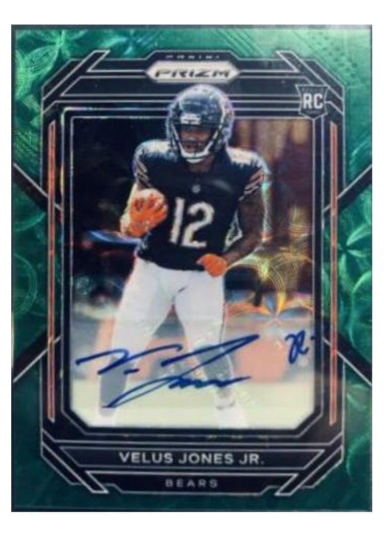 2022 Panini Prizm Base Set Velus Jones Jr. #332 card