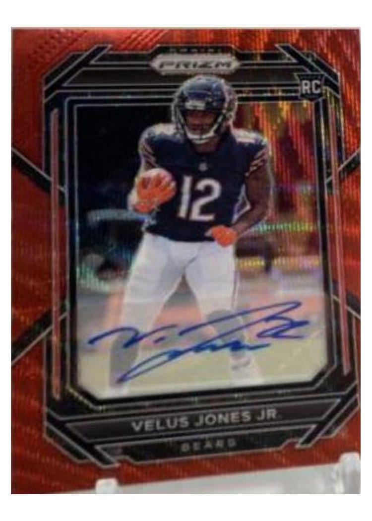 2022 Panini Prizm Base Set Velus Jones Jr. #332 card