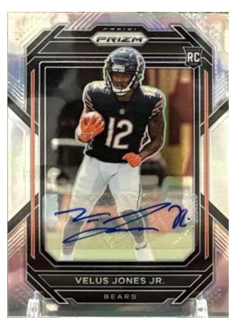 2022 Panini Prizm Base Set Velus Jones Jr. #332 card
