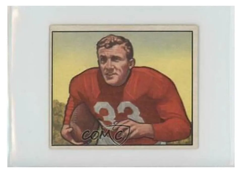 1950 Bowman Ventan Yablonski #131 card