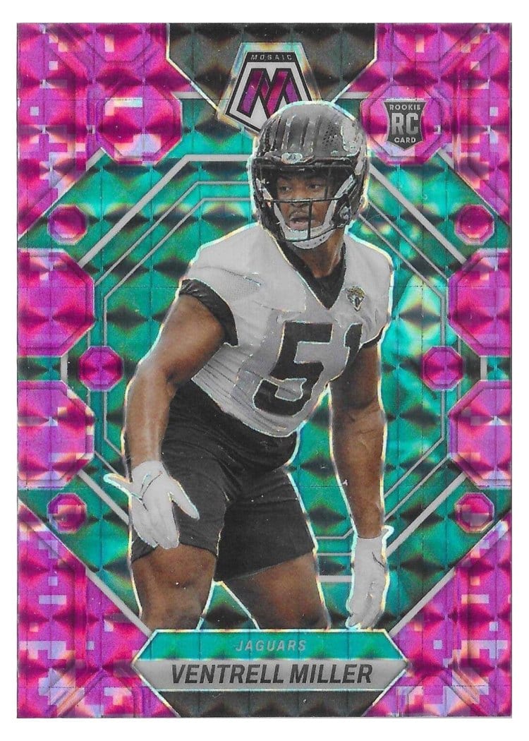 2023 Panini Mosaic Base Set Ventrell Miller #374 card