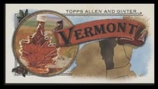 2024 Topps Allen & Ginter 50 States Mini Vermont #50S-45 card