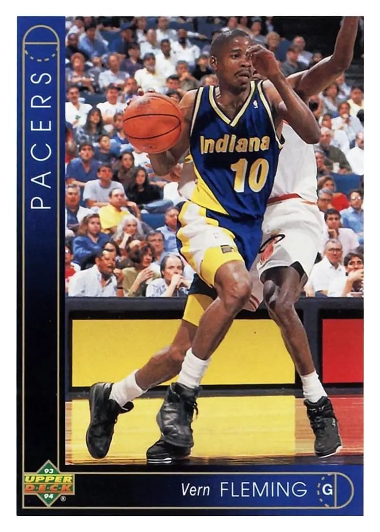1993 Upper Deck Vern Fleming #53 card