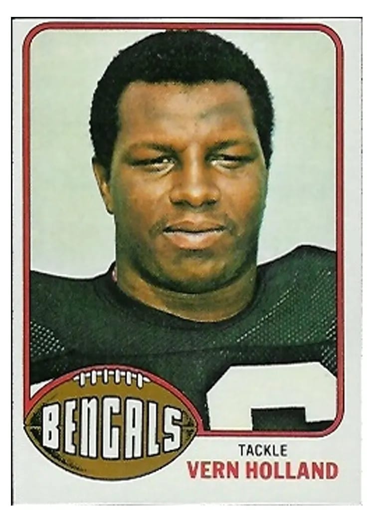 1976 Topps Vern Holland #71 card