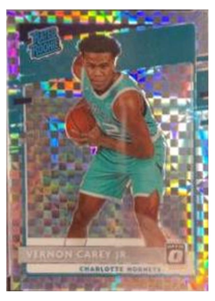 2020-21 Donruss Optic Base Set Vernon Carey Jr. #182 card