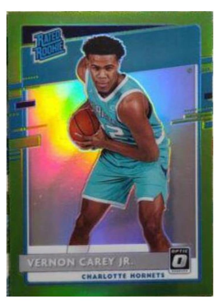 2020-21 Donruss Optic Base Set Vernon Carey Jr. #182 card