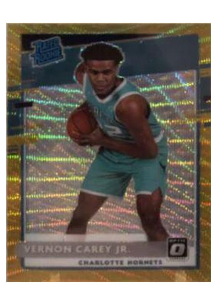 2020-21 Donruss Optic Base Set Vernon Carey Jr. #182 card