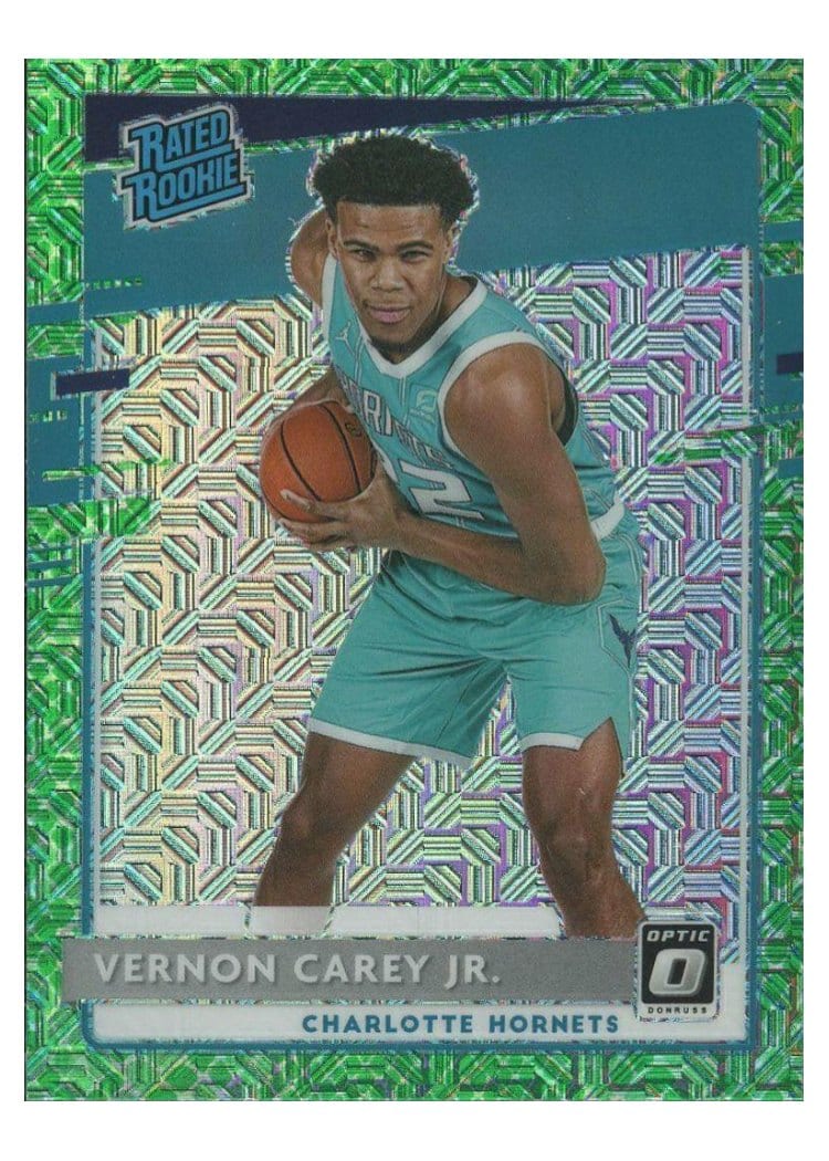 2020-21 Donruss Optic Base Set Vernon Carey Jr. #182 card