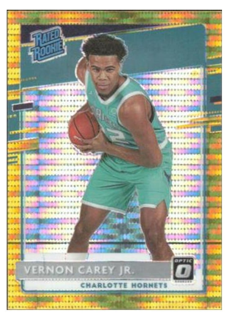 2020-21 Donruss Optic Base Set Vernon Carey Jr. #182 card