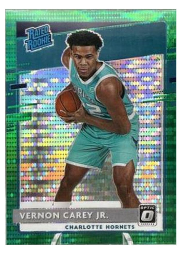 2020-21 Donruss Optic Base Set Vernon Carey Jr. #182 card
