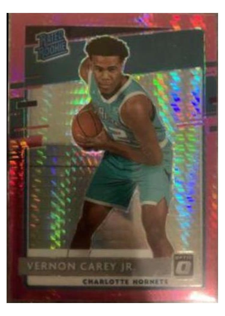 2020-21 Donruss Optic Base Set Vernon Carey Jr. #182 card