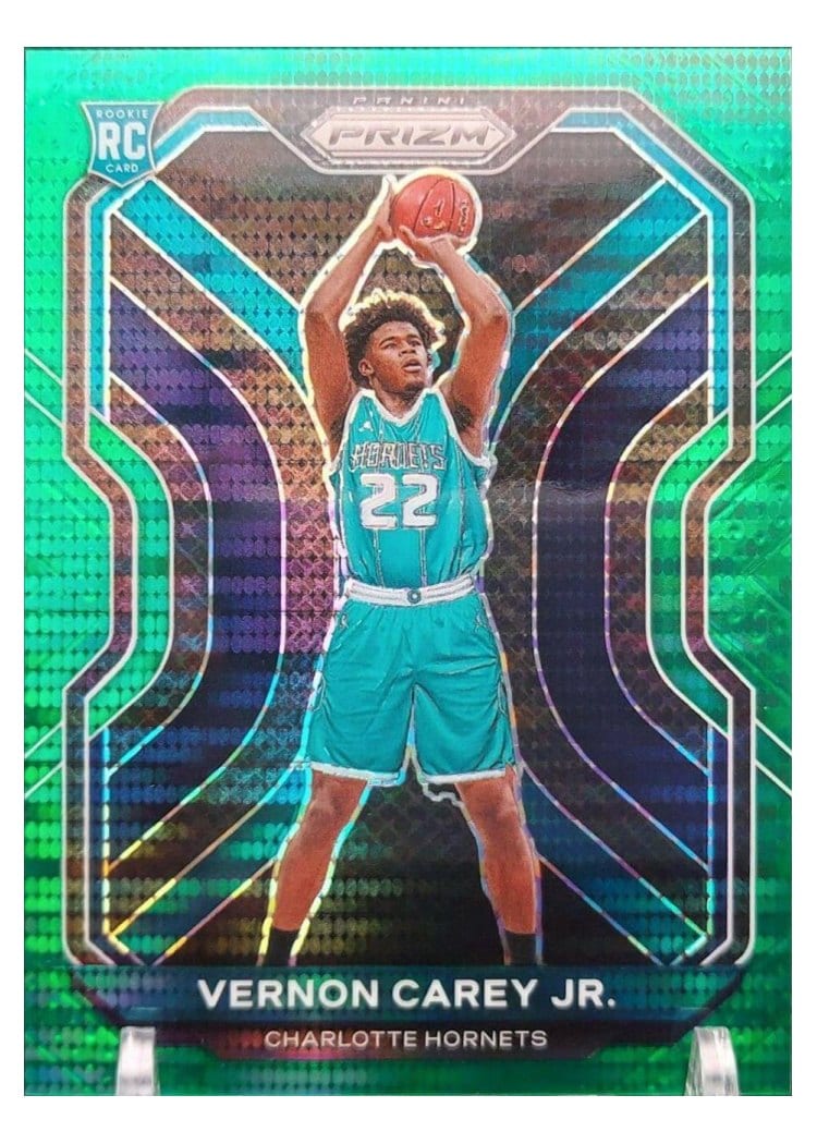 2020-21 Panini Prizm Base Set Vernon Carey Jr. #269 card
