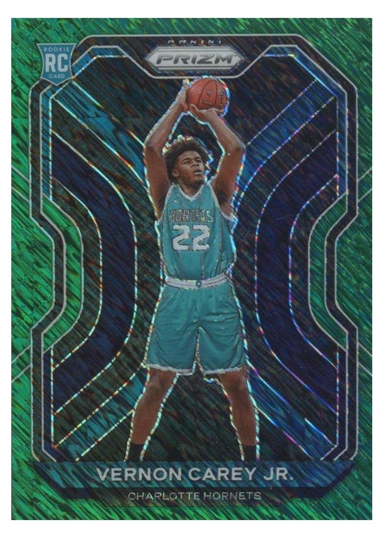 2020-21 Panini Prizm Base Set Vernon Carey Jr. #269 card