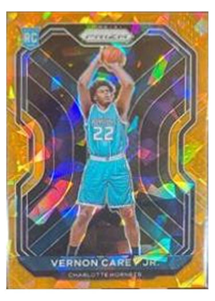 2020-21 Panini Prizm Base Set Vernon Carey Jr. #269 card