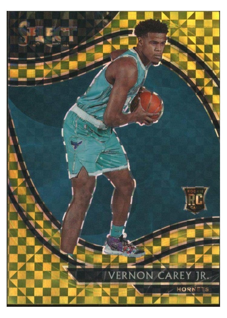 2020-21 Panini Select Base Set Vernon Carey Jr. #269 card