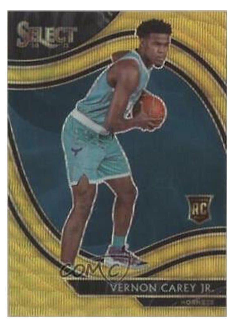 2020-21 Panini Select Base Set Vernon Carey Jr. #269 card