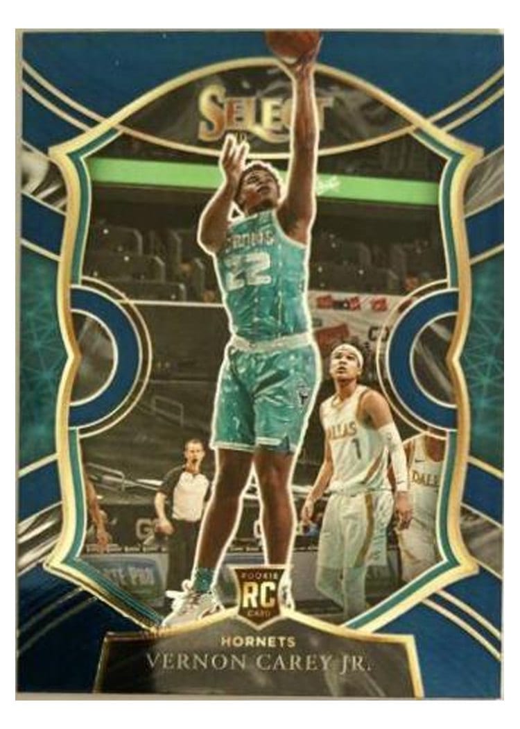 2020-21 Panini Select Base Set Vernon Carey Jr. #92 card