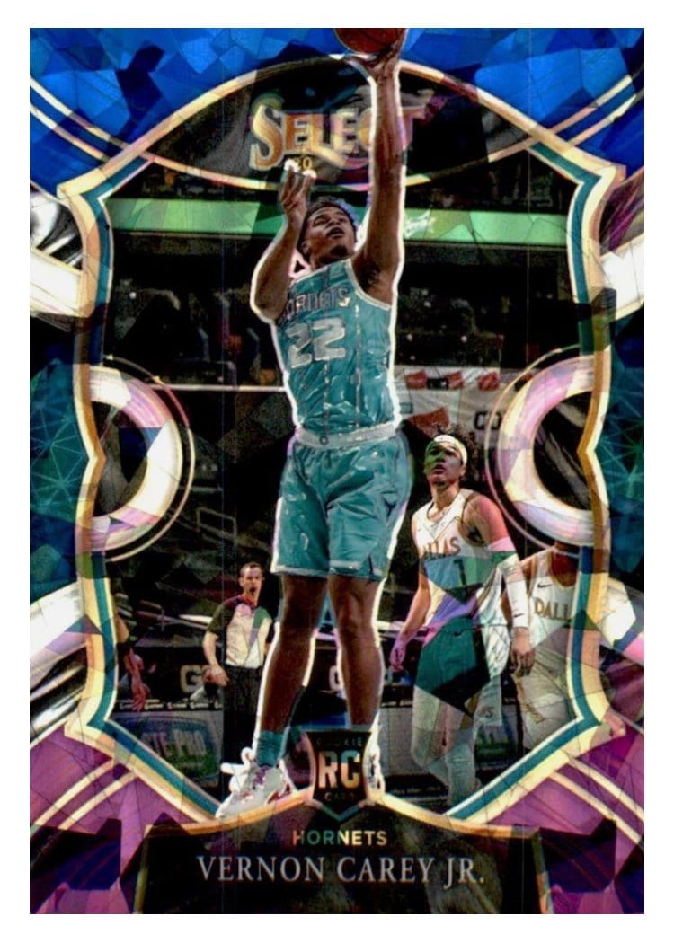 2020-21 Panini Select Base Set Vernon Carey Jr. #92 card